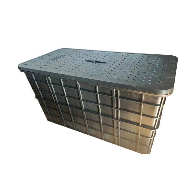 PE Plastic Underground Four-Compartment Grease Trap