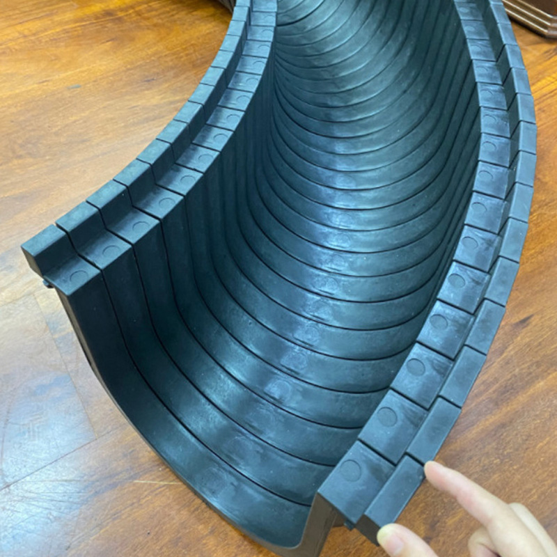 Turnable PE Curved Composite U-Shaped Groove Linear Drainage Ditch