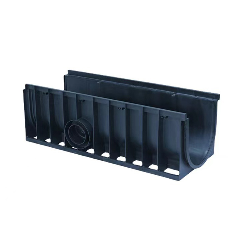 Composite Resin Linear Gap Type PE Trench Grille U-Shaped Groove Drainage Channel