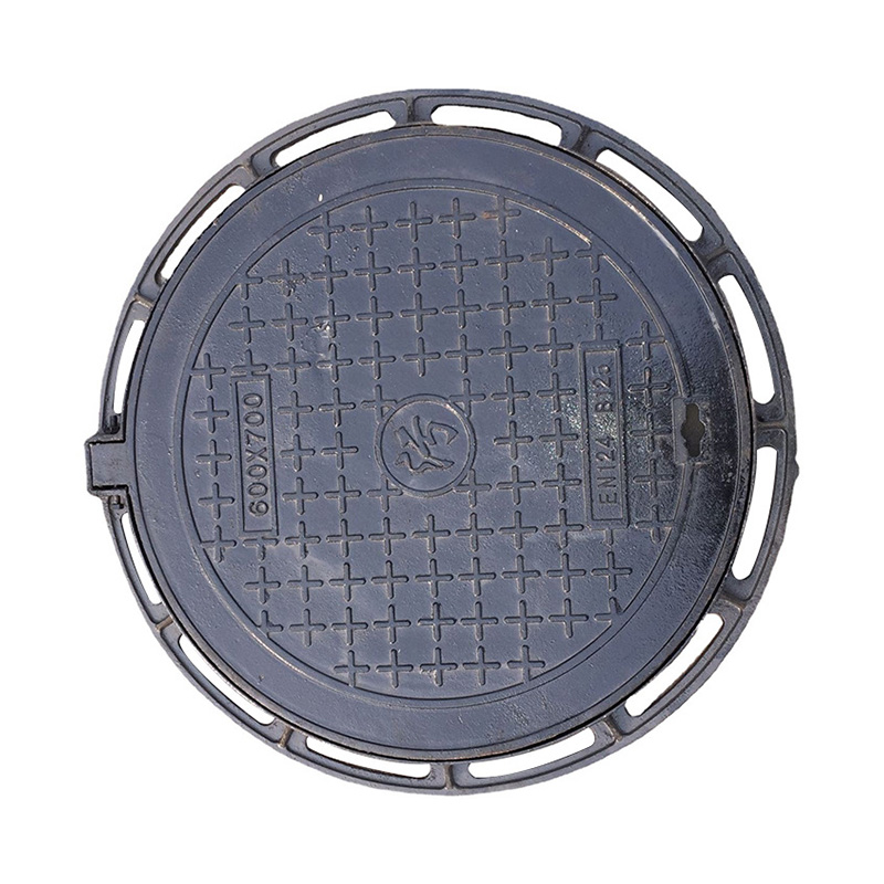 Heavy-Duty Anti-Theft And Anti-Sinking Ductile Iron Manhole Cover For Road Use