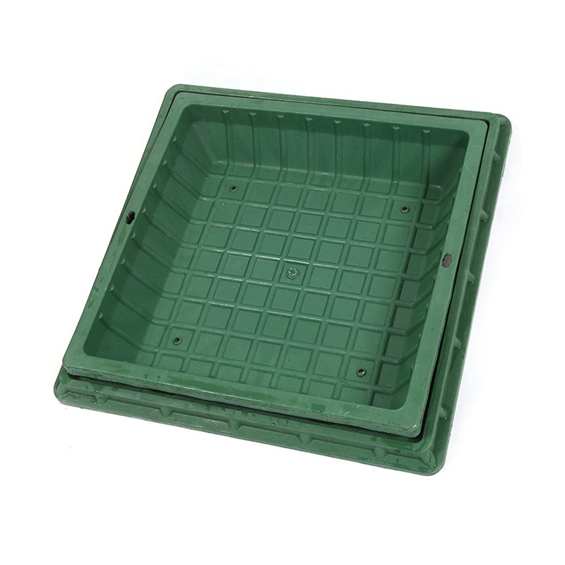 PE Grass Pot Park Composite Square Flower Pot Manhole Cover