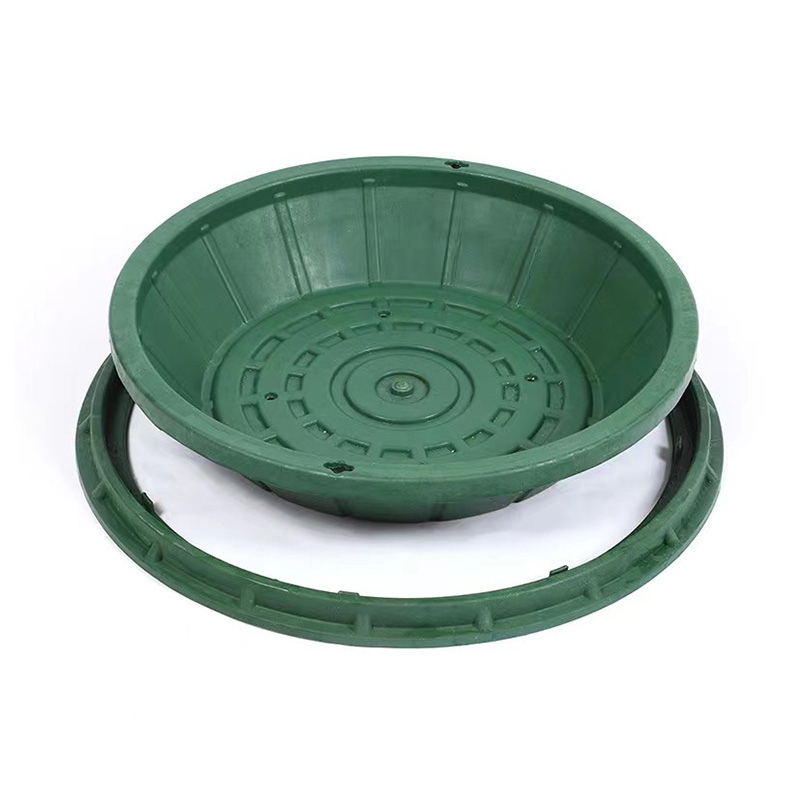 PE Sunken Composite Invisible Green Planting Manhole Cover