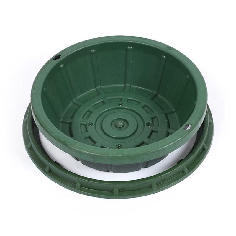 PE Grass Pot Park Composite Square Flower Pot Manhole Cover